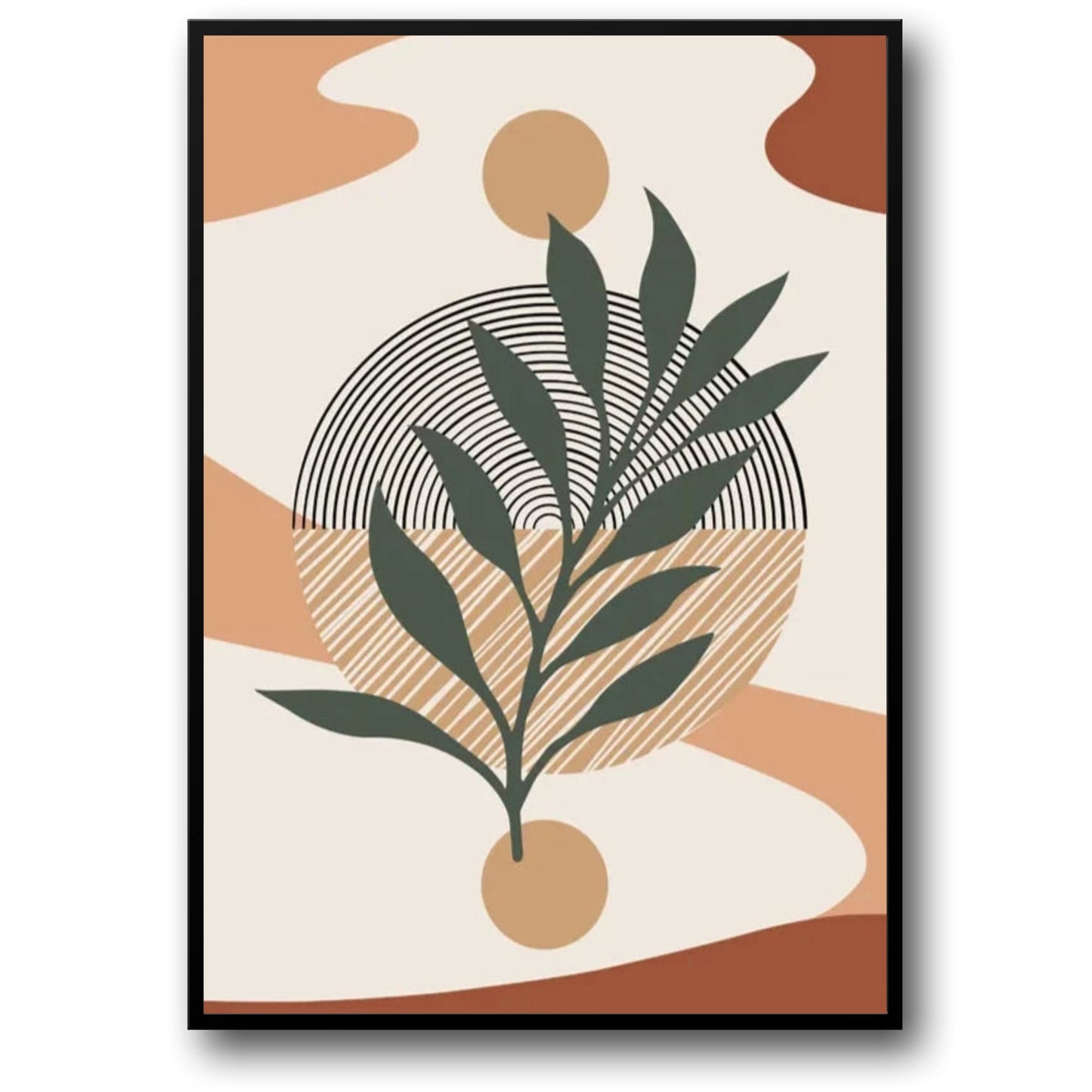 Rustikale Pflanzenmotive | Illustrationen von Pflanzen im Vintage-Stil