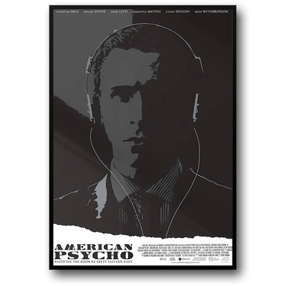 American Psycho #01 | Christian Bale | American Psycho | Movie Poster