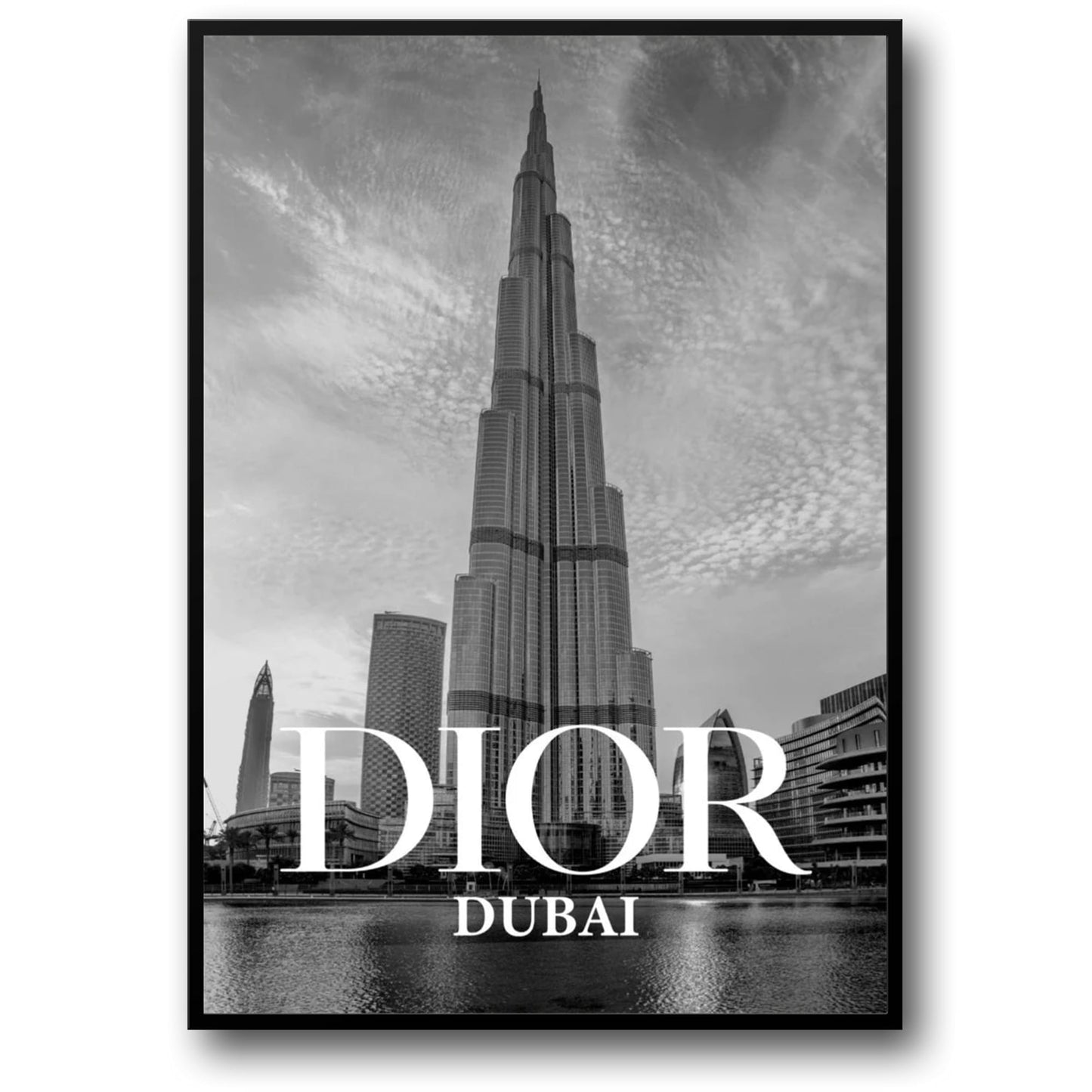 Dior Dubai | Luxusmode in der Stadt der Innovation | Dior-Poster mit modernem Flair