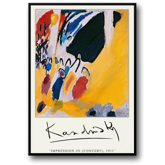 Impressie III | Wassily Kandinsky | Levendige Kunstwerk