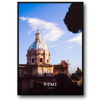 Sant'Ivo alla Sapienza | Rom | Italien | Meisterwerk der barocken Architektur | Verstecktes Juwel | Künstlerische Rom-Poster