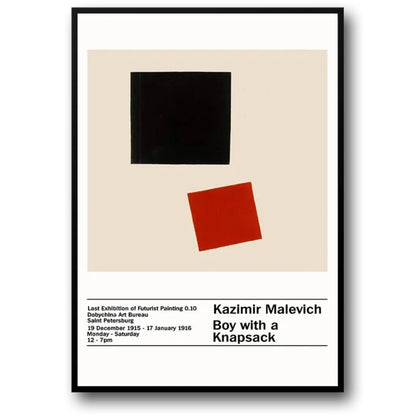 Kazimir Malevich | Jongen met een Rugzak