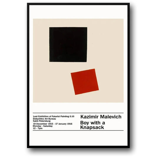 Kazimir Malevich | Jongen met een Rugzak