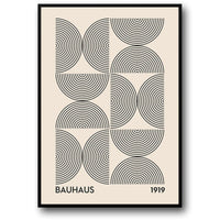Geometrische Bauhaus-Kunst | Minimalistisches Design
