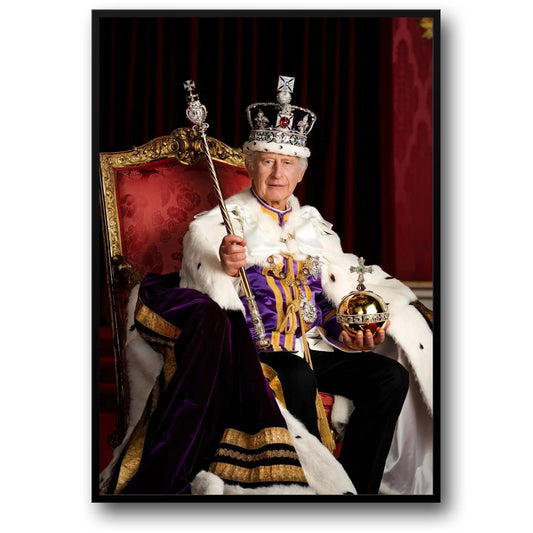 Koning Charles III Kroning | Authentiek Portret