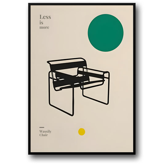 Bauhaus Stoelontwerp | Minimalistisch Modern Decor