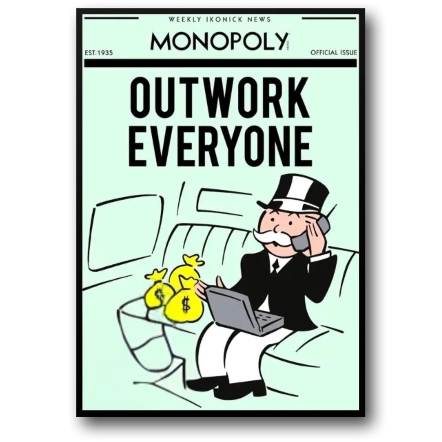 Overtreffen Iedereen | Motivatie Decor
