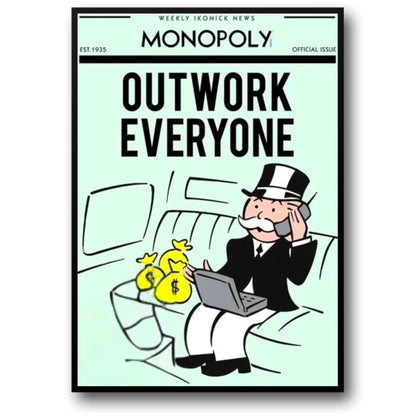 Overtreffen Iedereen | Motivatie Decor