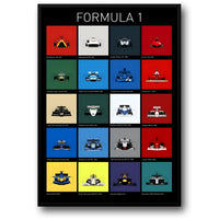 Formel-1-Legende | Rennhelm & legendäre Autos