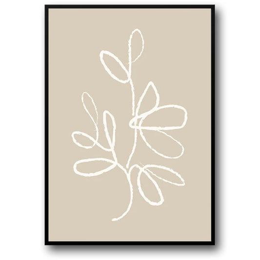 Organische Symmetrie | Minimalistisches geometrisches Design