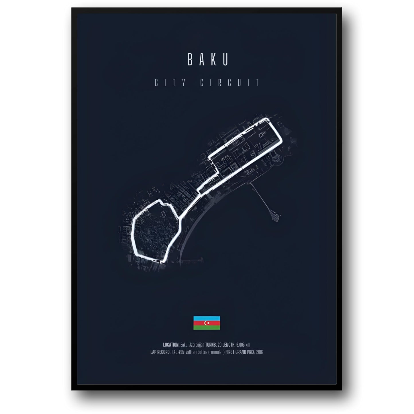 Baku F1 Circuit | Track Layout