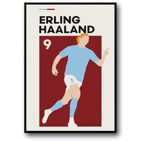 Erling Haaland | Kunst der Fußballlegende