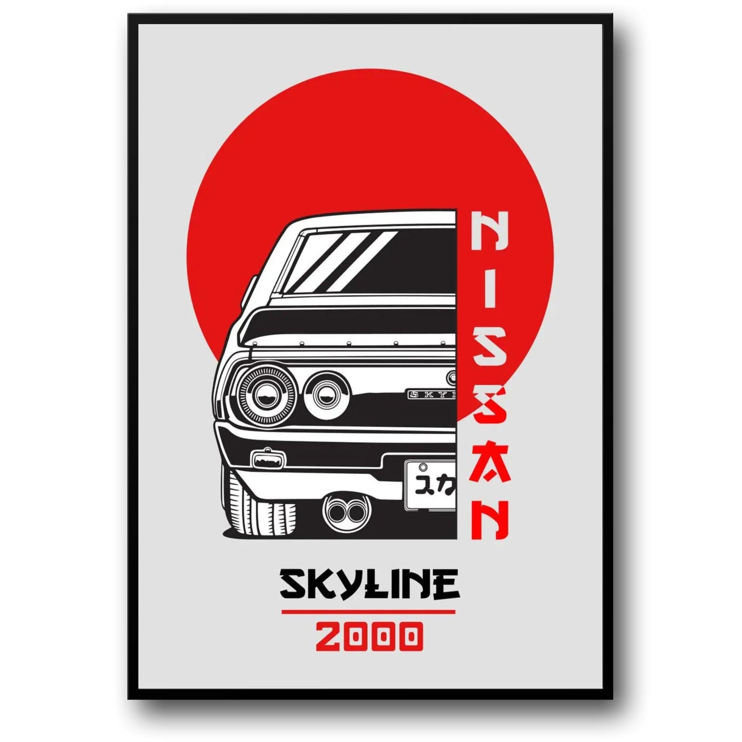 Skyline 2000 | Vintage Japanse Auto