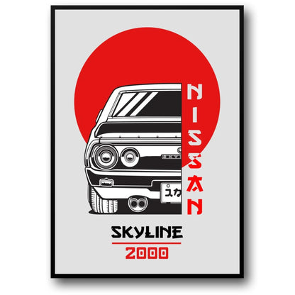 Skyline 2000 | Vintage Japanse Auto