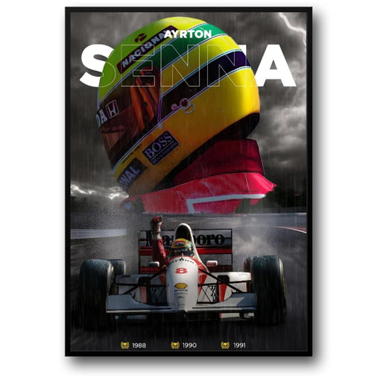 Ayrton Senna | F1 Legende Kunst