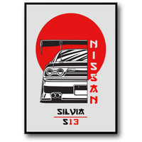 Nissan Silvia S13 | Japanische Autokunst