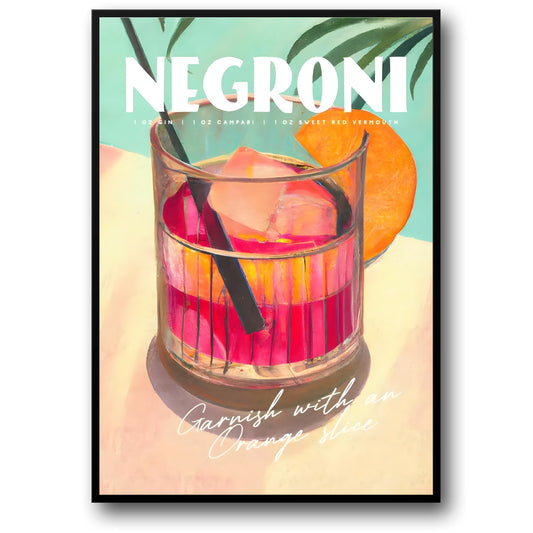 Negroni-Cocktail | Vintage-Stil