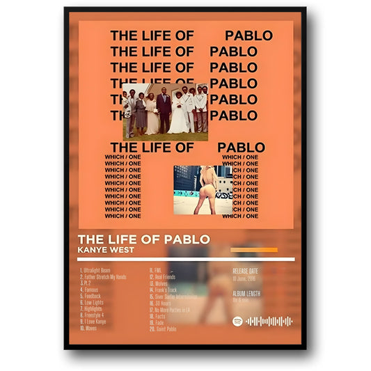 Kanye West | The Life of Pablo | Iconische Albumhoes