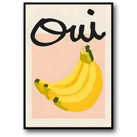 Ja zu Bananen | Tropische Fruchtkunst