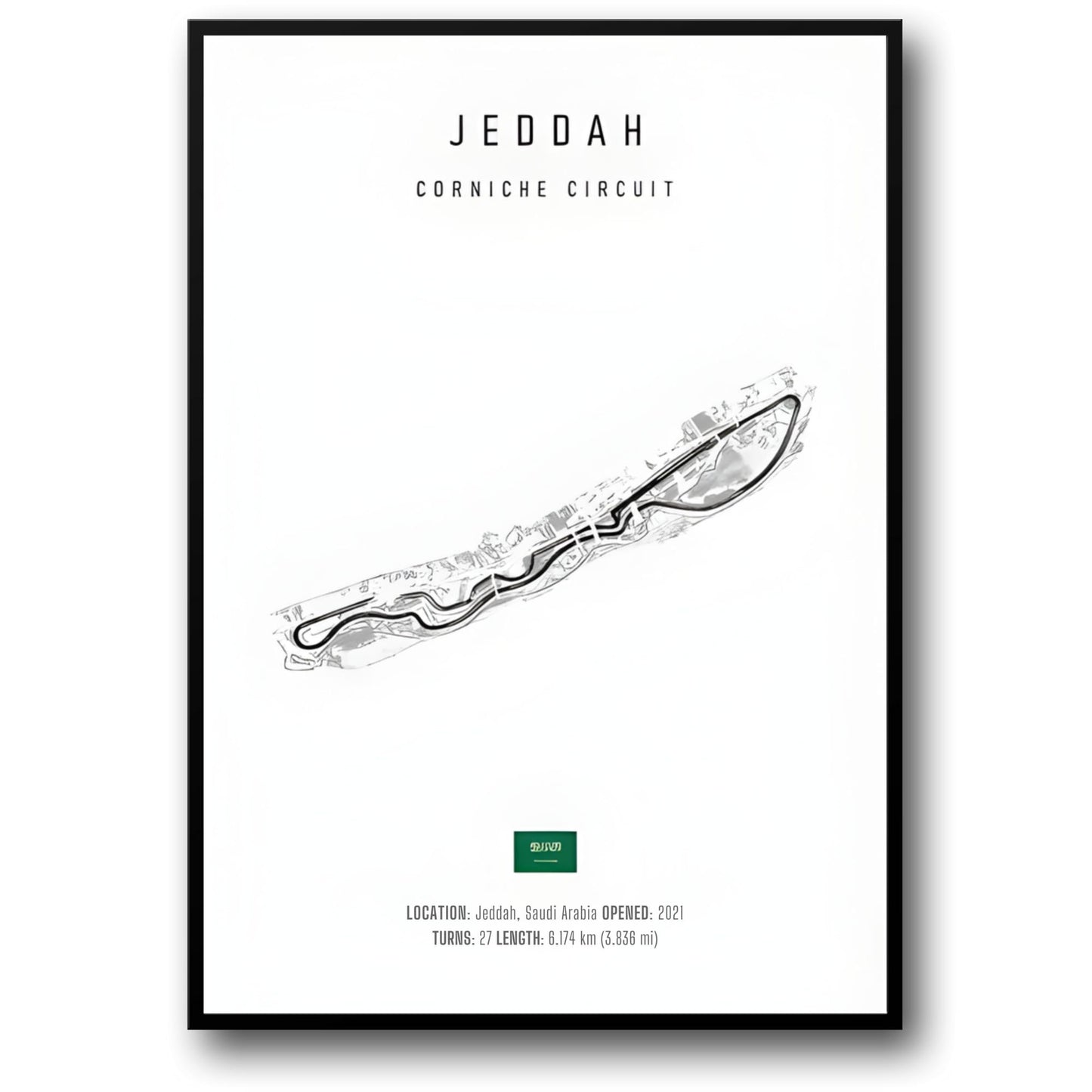 Jeddah F1 Circuit | Circuitindeling