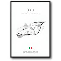 Rennstrecke von Imola | F1-Streckenlayout