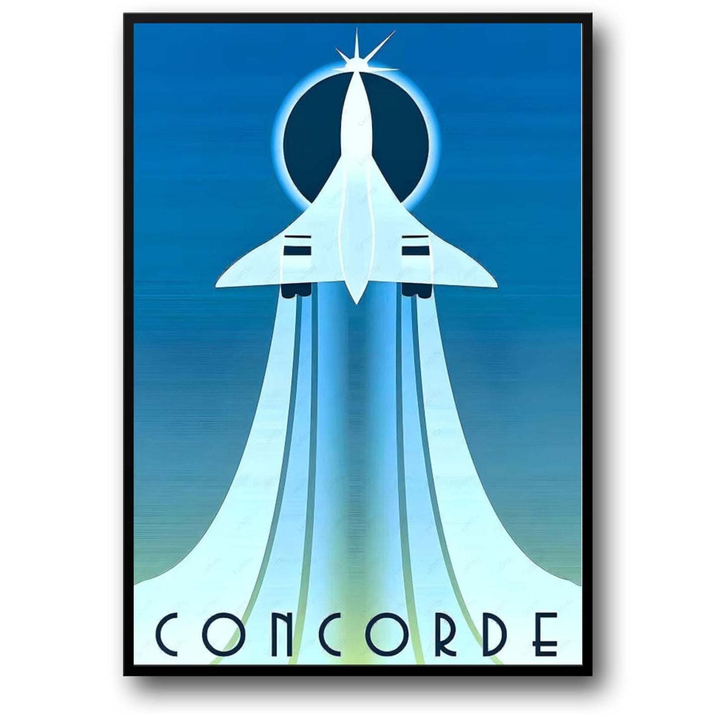 Concorde Jet | Vintage Aviation | Retro Futuristic