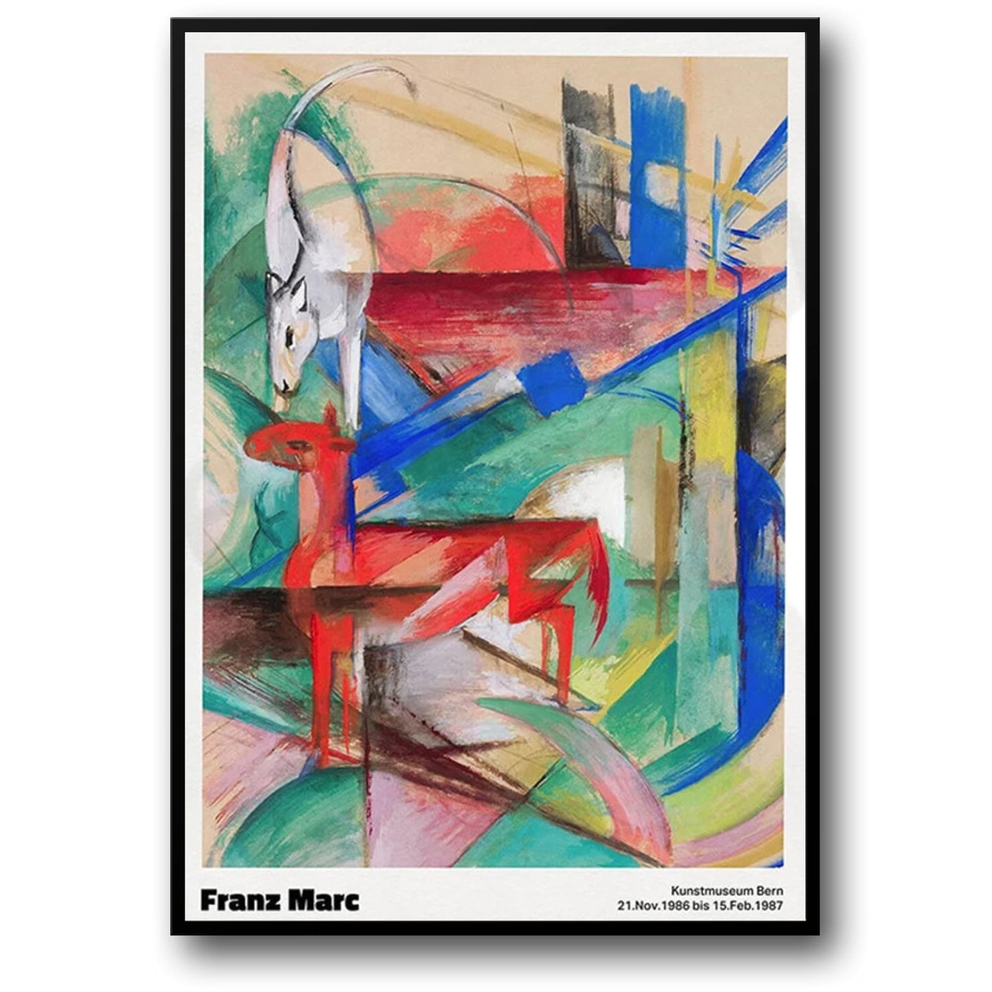 Franz Marc Landschaft | Tiermotiv | Naturkunst