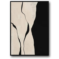 Abstrakte minimalistische Landschaft | Zeitgenössisches Terrain