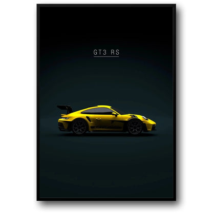 Porsche GT3 RS | Gele Automobiel Legende