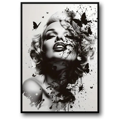 Marilyn Monroe | Levendige Vlinder Icon