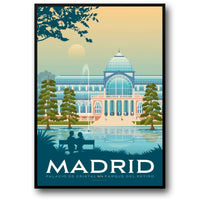Madrider Stadtbild | Lebendige Landschaftsmalerei