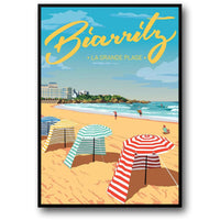 La Grande Plage | Biarritz Küstenweinlese