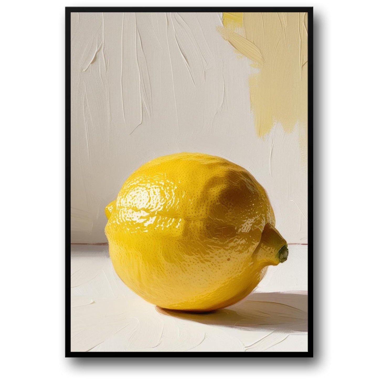 Verse Citroen | Abstracte Citrus Kunst