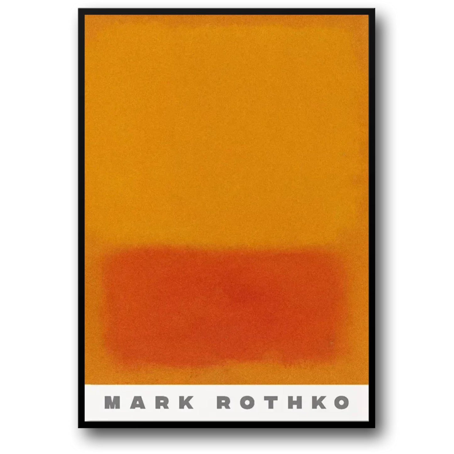 Mark Rothko | Untitled 1968 | Vibrant Abstract Color Blocks