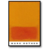 Mark Rothko | Ohne Titel 1968 | Abstrakter, lebendiger Farbblock