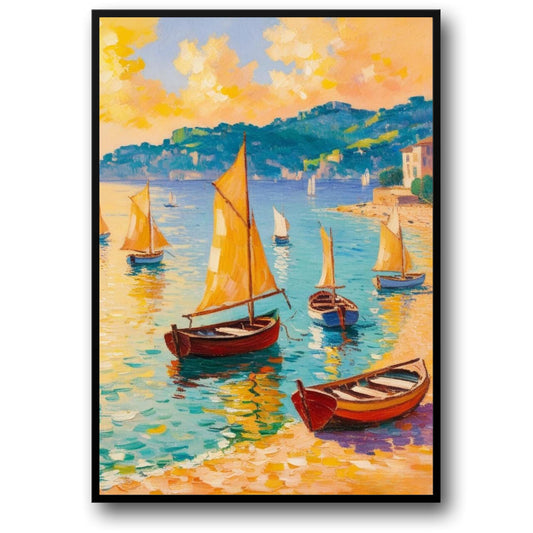 Beruhigende Küstenlandschaft | Friedlicher Meerblick