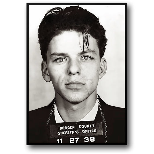Frank Sinatra Mugshot | Vintage Style