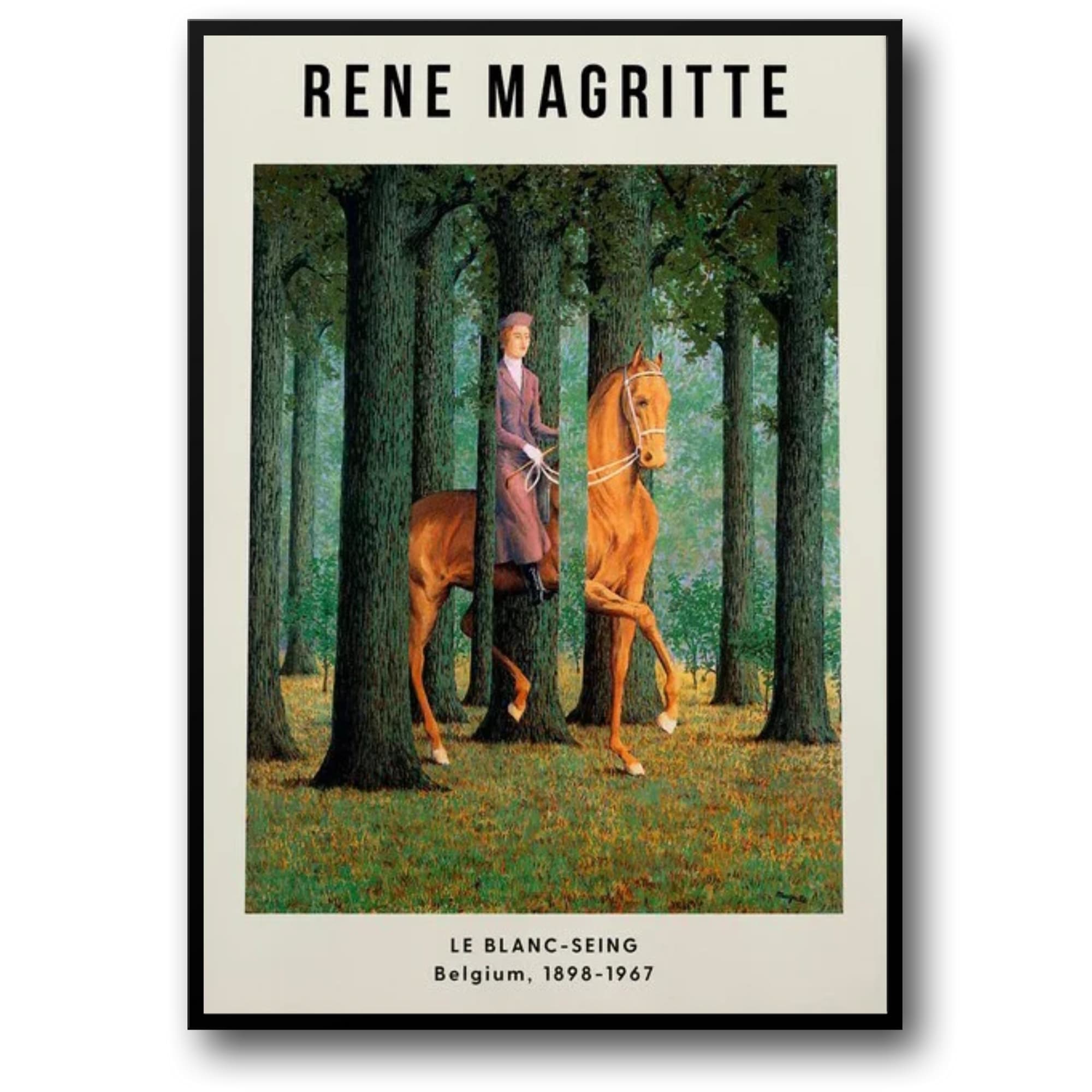 Rene Magritte – Wall Of Art Studio
