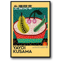 Yayoi Kusama | Lebendige abstrakte Früchte