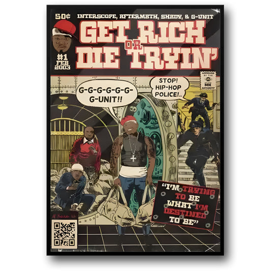 Muziek Strip | 50 Cent | Word Rijk of Sterf Proberend