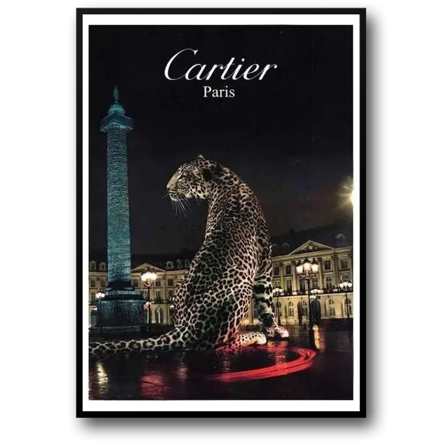 Cartier Paris | Jaguar City Skyline | Hommage an Modelegenden