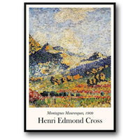 Henri Edmond Cross | Les Petits Montagnes Mauresques