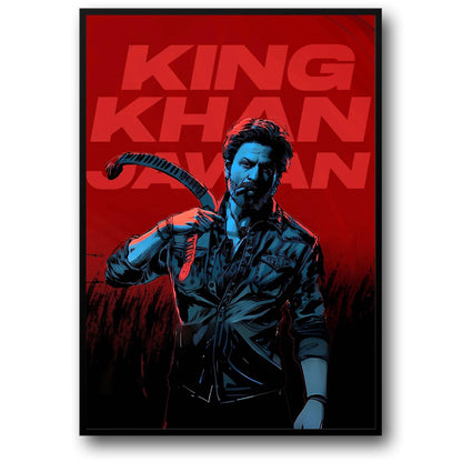 King Khan Jawan | SRK Film Poster