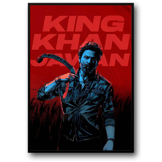 King Khan Jawan | SRK Film Poster