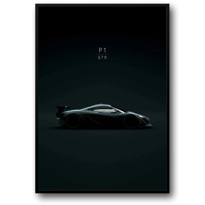 McLaren P1 GTR | Luxe Supercar Kunst