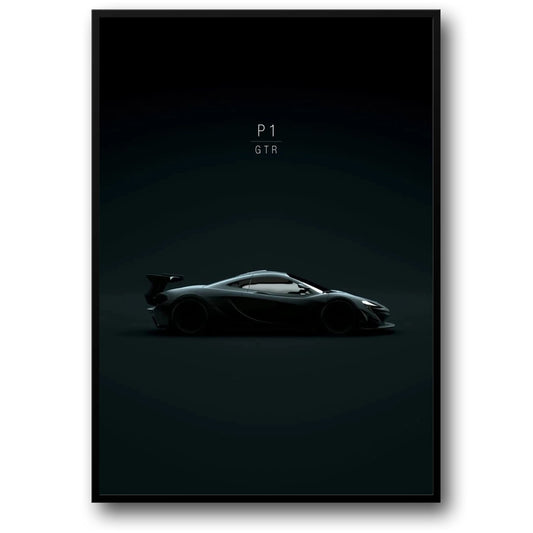 McLaren P1 GTR | Luxe Supercar Kunst