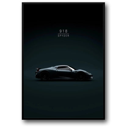 Porsche 918 Spyder | Iconische Supercar Kunst