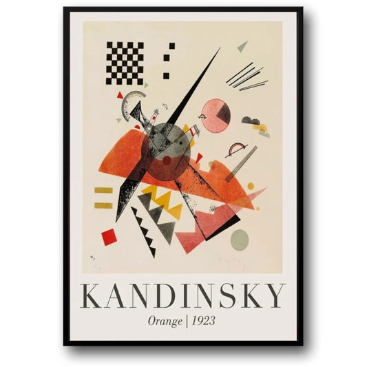 Orange | Wassily Kandinsky | 1923 | Modern Art Exhibition Poster