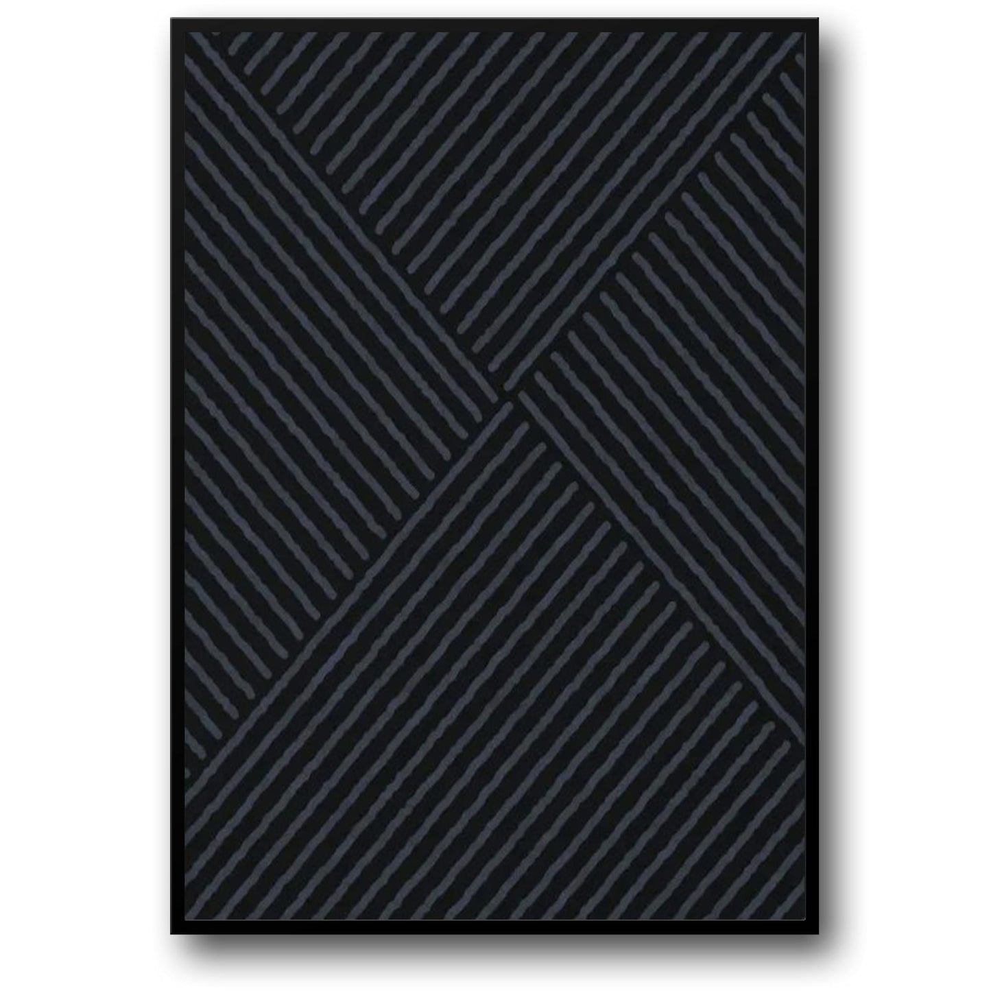 Geometrische Ruhe | Minimalistische abstrakte Landschaft