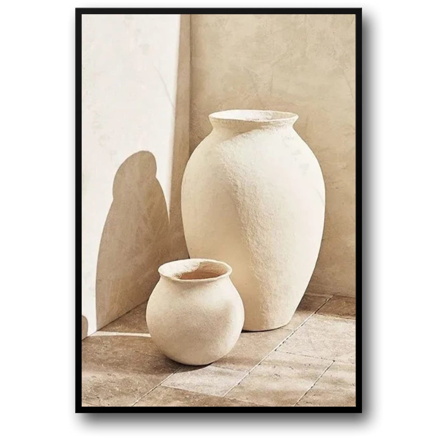 Bohemian Serenity Poster | Steininspiriertes Kunstwerk | Wohndekor | Bildende Kunst für Wohnräume | Wandkunst für Haus & Garten